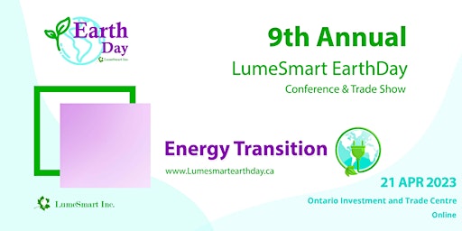 9th Annual Lumesmart EarthDay Conference and Trade Show (Online)