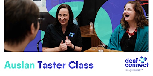 Session 3 | Auslan Taster Classes | Auslan Day - 11am (QLD Time) primary image
