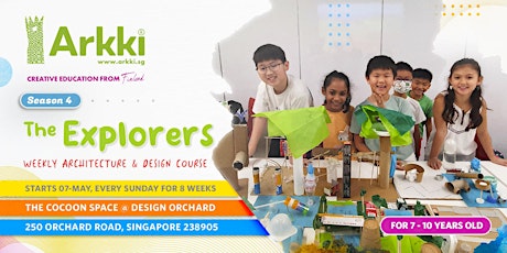 (Sign Up for Season 4 Now) Arkki Weekly Architecture & Design for 7-10 y.o.