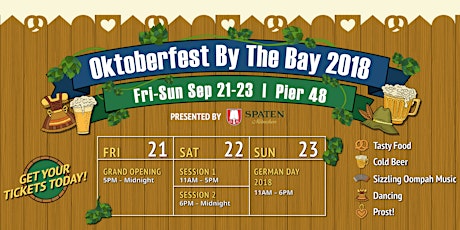 Oktoberfest By The Bay 2018 primary image
