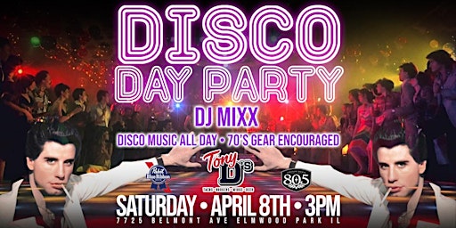 DISCO DAY PARTY at Tony D's Elmwood ParK (NO COVER CHARGE)