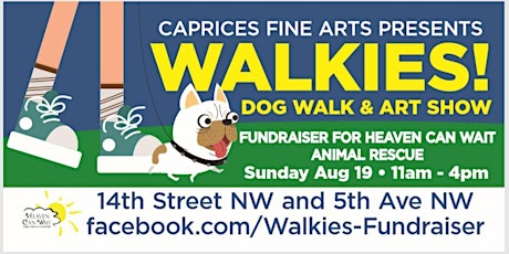 WALKIES! Dog Walk & Art Show Fundraiser primary image