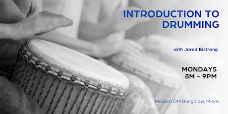 Intro to Drumming Program with Jared Bistrong