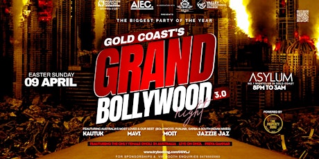 The Grand Bollywood Night 3.0 Gold Coast primary image