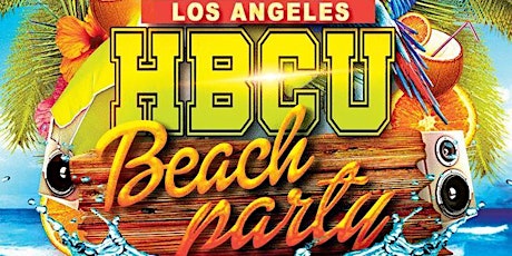 Imagen principal de L.A. HBCU Beach Party