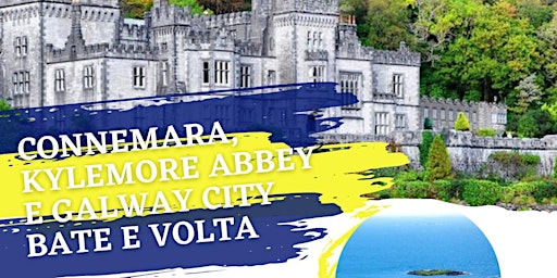 Excursão Connemara, Kylemore Abbey e Galway  - guia em português