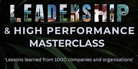 EO Leadership & High Performance Masterclass