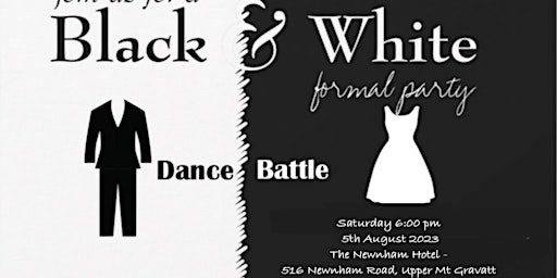 "You're Invited" - Black & White Theme, Dance Battle & Awards Gala night. primary image