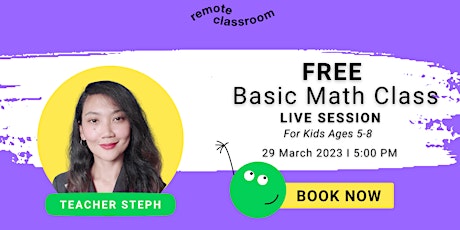 Free Basic Math Class Live Session