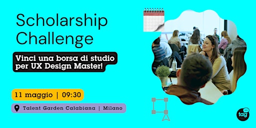 Scholarship Challenge | UX Design Master | Milano
