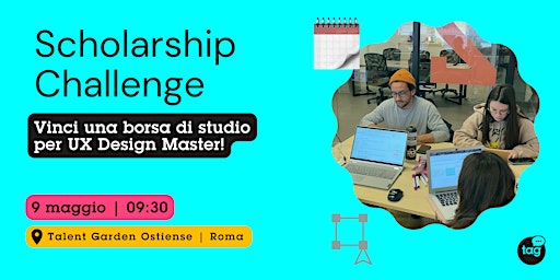 Scholarship Challenge | UX Design Master | Roma