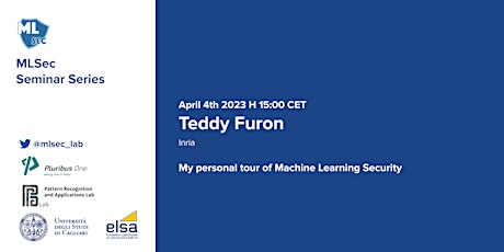 Machine Learning Security Seminar Series - Teddy Furon
