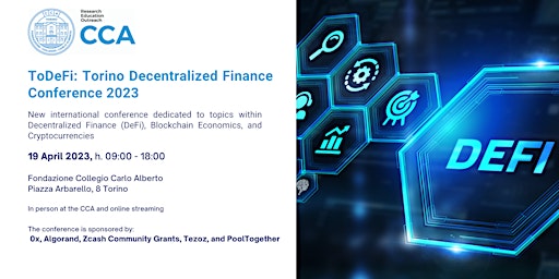 ToDeFi: Torino Decentralized Finance Conference 2023