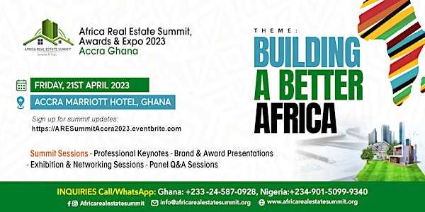 Africa Real Estate Summit, Accra Ghana