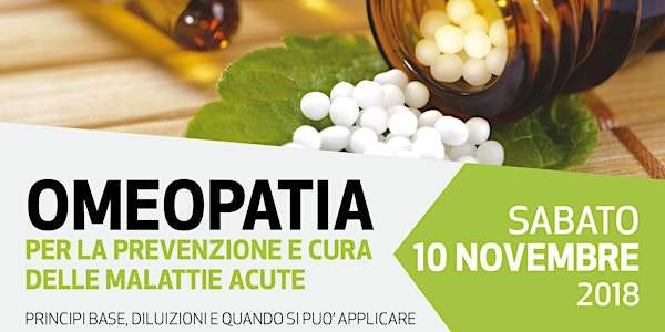 Omeopatia per la prevenzione e cura delle malattie acute