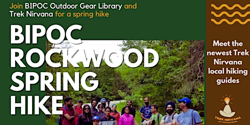BIPOC Rockwood Spring Hike with Trek Nirvana