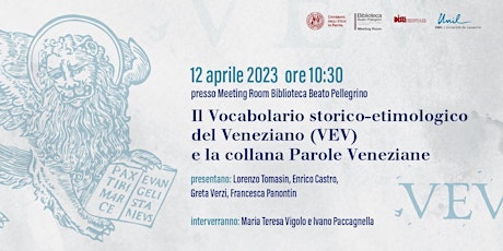 Il Vocabolario storico-etimologico del Veneziano (VEV)