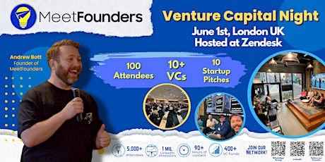 Venture Capital Night (June 1st 2023)  In-Person  London Event