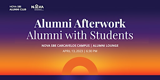 Nova SBE Alumni Afterwork Alumni with students