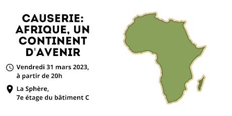 Causerie:  Afrique, un continent d'avenir