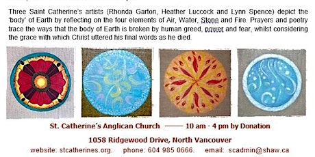 Stations of Earth Good Friday Art Exhibit