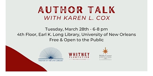 Author Talk with Karen L. Cox