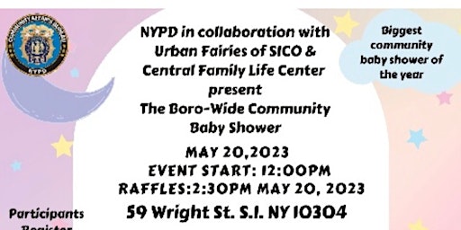 NYPD COMMUNITY BABY SHOWER (STATEN ISLAND) primary image