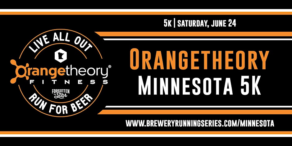 Orangetheory® Minnesota 5k at Forgotten Star Brew Co event logo