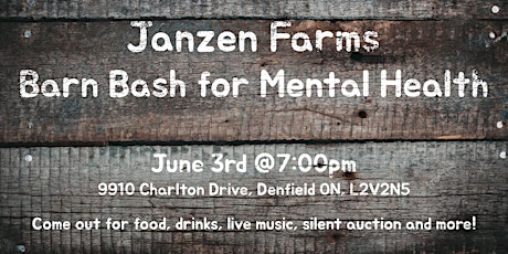 Janzen Farms Barn Bash for Mental Health