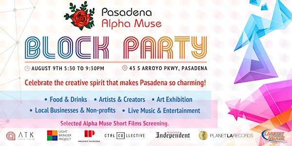Pasadena Alpha Muse Block Party 