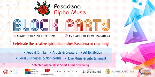 Pasadena Alpha Muse Block Party