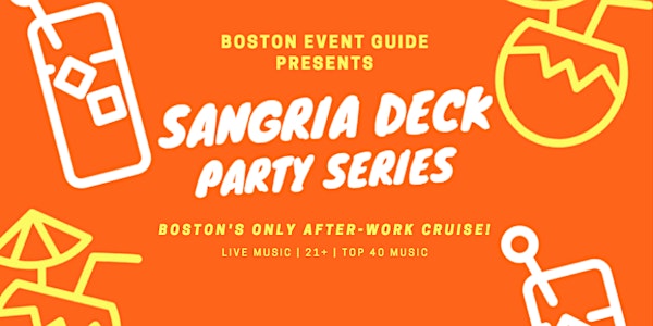 Sangria & Rose Deck Party Cruise: Seaport Waterfront 50% off with code "Davidz"