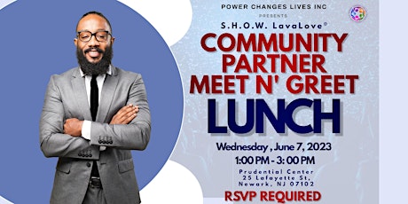 Imagem principal do evento S.H.O.W. LavaLove® Lunch and Learn "Meet and Greet"  - Newark, NJ