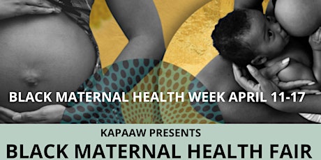 Imagen principal de 2nd Annual Black Maternal Health Fair