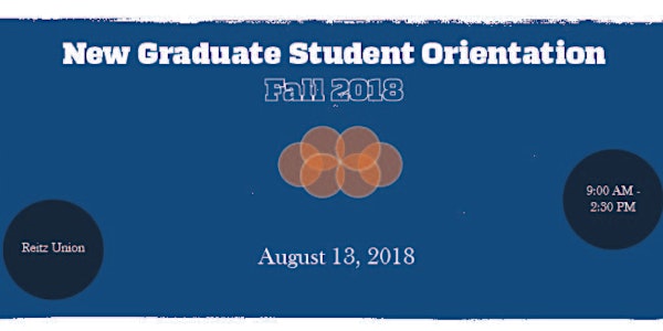 UF Fall 2018 New Graduate Student Orientation