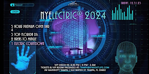 Tampa New Year's Eve Party Countdown - NYElectric® 2024