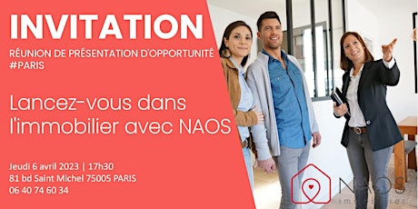Présentation d'Opportunité NAOS immobilier à Paris