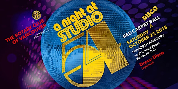 Red Carpet Ball - A Night at Studio 54