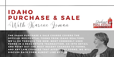 Idaho Purchase & Sale