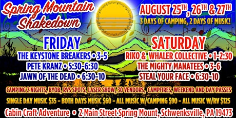 Spring Mountain Shakedown: A Weekend of Camping and Great Music
