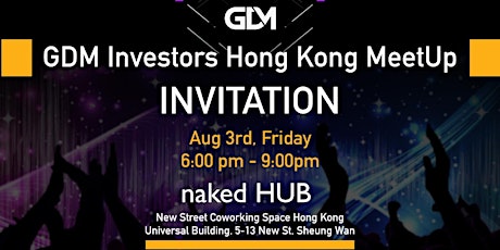 GDM Investors Hong Kong MeetUp primary image