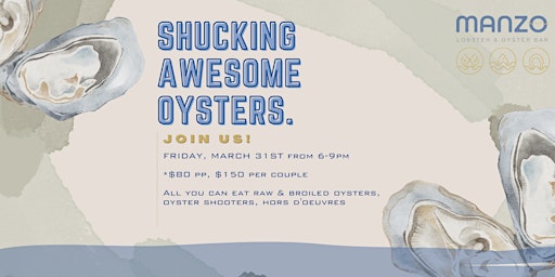 Shucking Awesome Oysters!