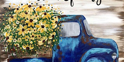 Truckful of Blooms - Paint and Sip by Classpop!™ primary image