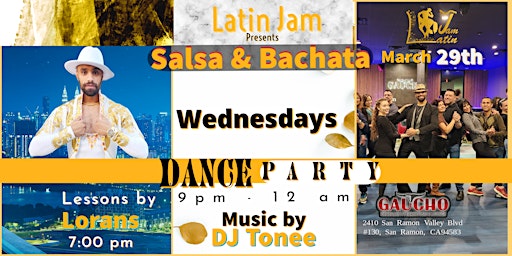 Dance  Party Wednesdays| Salsa Dancing | Bachata Dancing | Dance Lessons