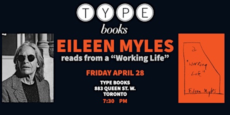 Eileen Myles at Type Books primary image