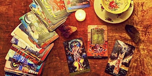 APRIL  CARDS ON THE TABLE: A MONTHLY HANDS-ON TAROT PRACTICE  W/ IRIS