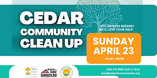Cedar Community Clean-Up