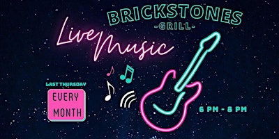 Primaire afbeelding van LIVE Music at Brickstones Grill
