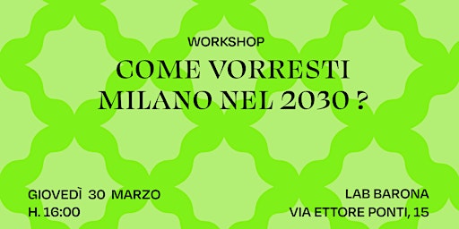 Milano Ministry of Youth - Workshop sul tema dell'ABITARE