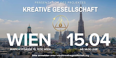 Präsentation des Projektes Kreative Gesellschaft in Wien